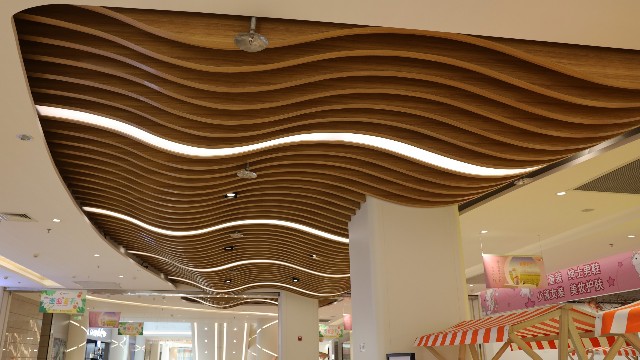 蘇州張家港市鳳凰生活廣場@異形鋁方管 蘇州張家港市鳳凰生活廣場@異形鋁方管